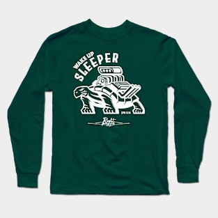 Wake Up Sleeper (flat white) Long Sleeve T-Shirt